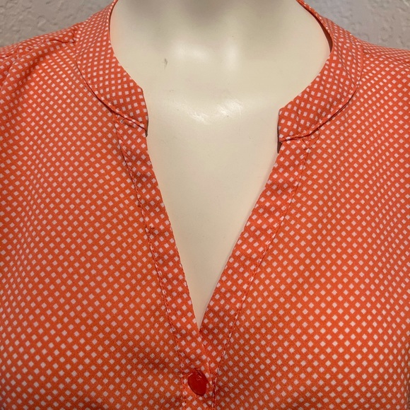 LOFT microdot Blouse - Picture 3 of 7